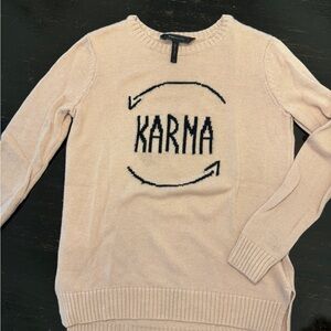 BCBG karma sweater